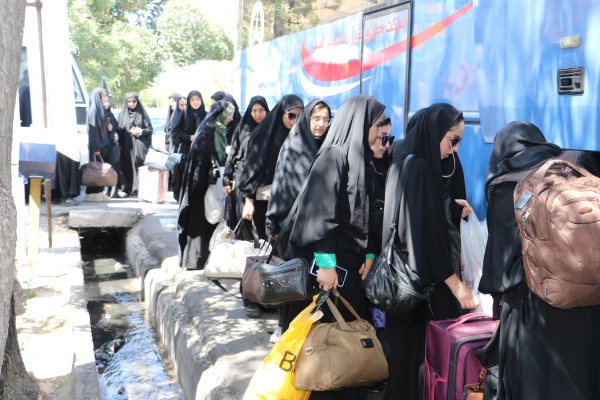 اعزام دانشجویان بسیج دانشجویی دانشگاه فرهنگیان استان آذربایجان شرقی به اردوی جهادی 8