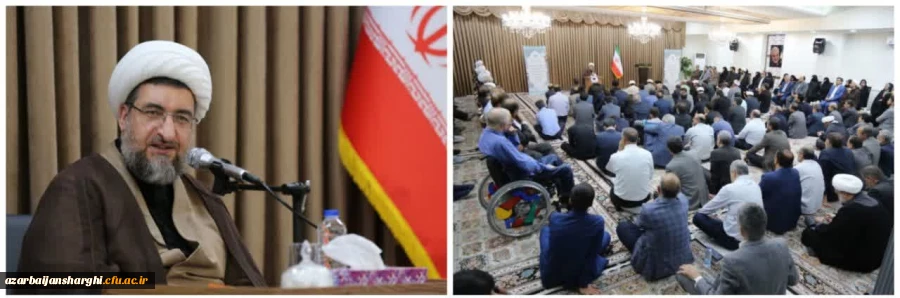 دیدار صمیمی جمعی از دانشگاهیان دانشگاه های استان با نماینده ولی فقیه در آذربایجان شرقی 20