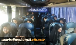 مراسم بدرقه زائران اربعین  با حضور هیئت رئیسه دانشگاه فرهنگیان آذربایجان شرقی 13