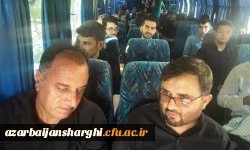 مراسم بدرقه زائران اربعین  با حضور هیئت رئیسه دانشگاه فرهنگیان آذربایجان شرقی 21