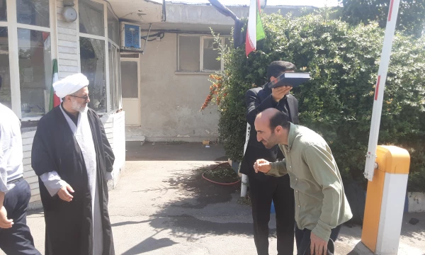 مراسم بدرقه زائران اربعین  با حضور هیئت رئیسه دانشگاه فرهنگیان آذربایجان شرقی 12