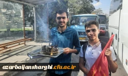 مراسم بدرقه زائران اربعین  با حضور هیئت رئیسه دانشگاه فرهنگیان آذربایجان شرقی 20