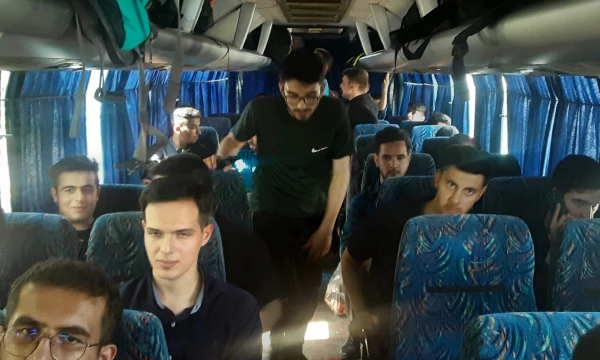 مراسم بدرقه زائران اربعین  با حضور هیئت رئیسه دانشگاه فرهنگیان آذربایجان شرقی 22