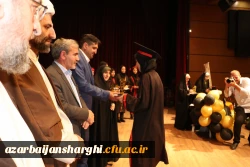 جشن دانش آموختگی دانشجویان ورودی 99 دانشگاه فرهنگیان آذربایجان شرقی 12