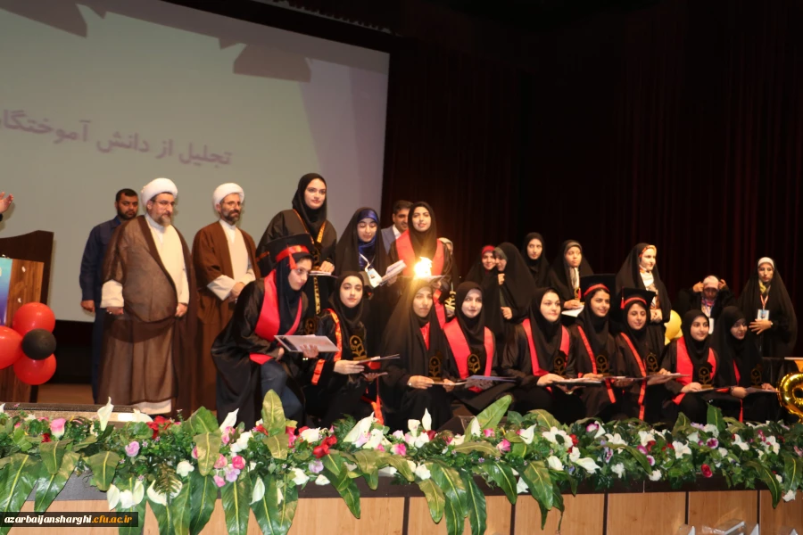 جشن دانش آموختگی دانشجویان ورودی 99 دانشگاه فرهنگیان آذربایجان شرقی 16