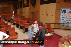 تصاویر جشن دانش آموختگی ورودی ۹۹ دانشجویان دانشگاه فرهنگیان آذربایجان شرقی  13