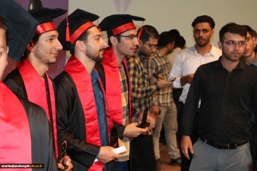 تصاویر جشن دانش آموختگی ورودی ۹۹ دانشجویان دانشگاه فرهنگیان آذربایجان شرقی 3