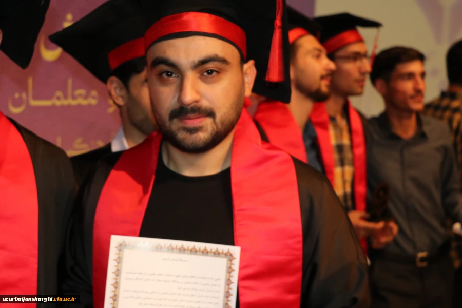 تصاویر جشن دانش آموختگی ورودی ۹۹ دانشجویان دانشگاه فرهنگیان آذربایجان شرقی 4