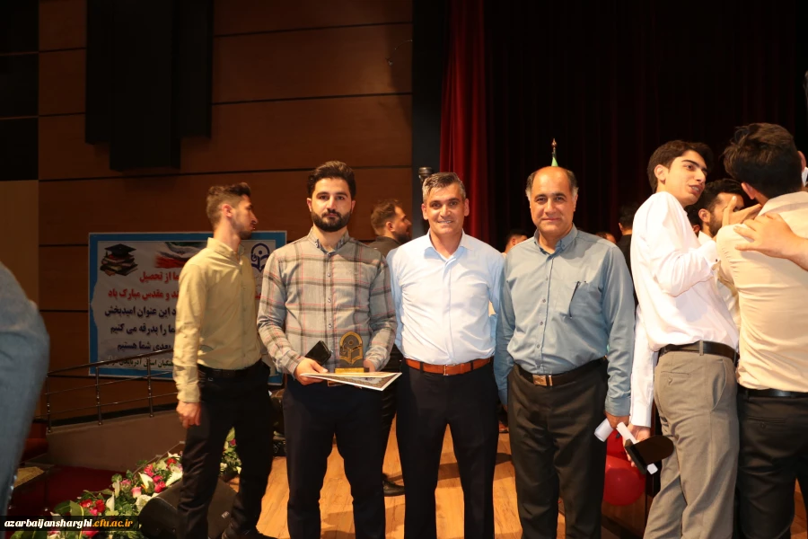 تصاویر جشن دانش آموختگی ورودی ۹۹ دانشجویان دانشگاه فرهنگیان آذربایجان شرقی 8