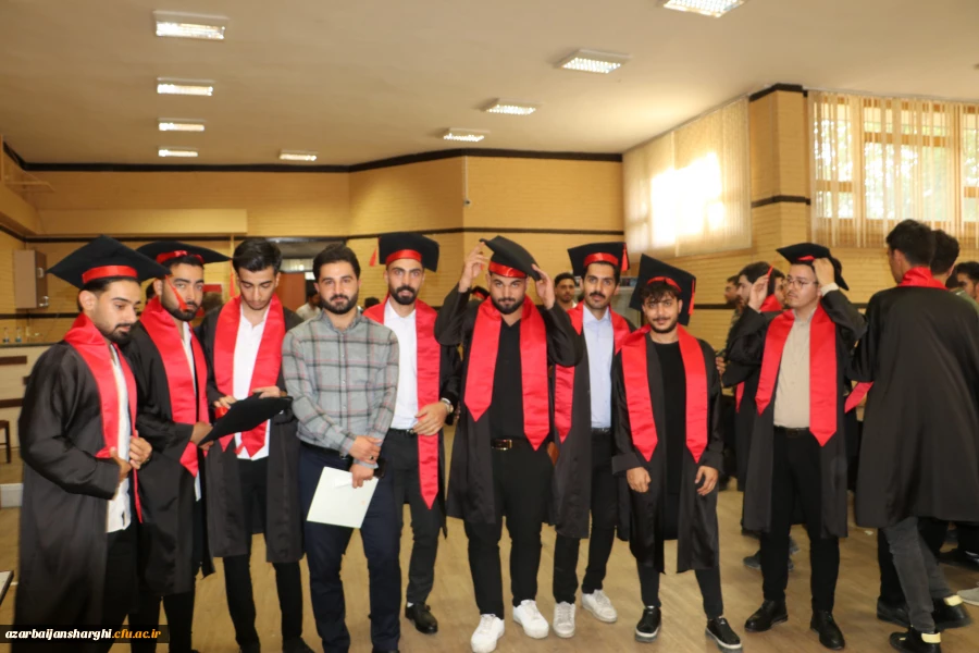 تصاویر جشن دانش آموختگی ورودی ۹۹ دانشجویان دانشگاه فرهنگیان آذربایجان شرقی 37