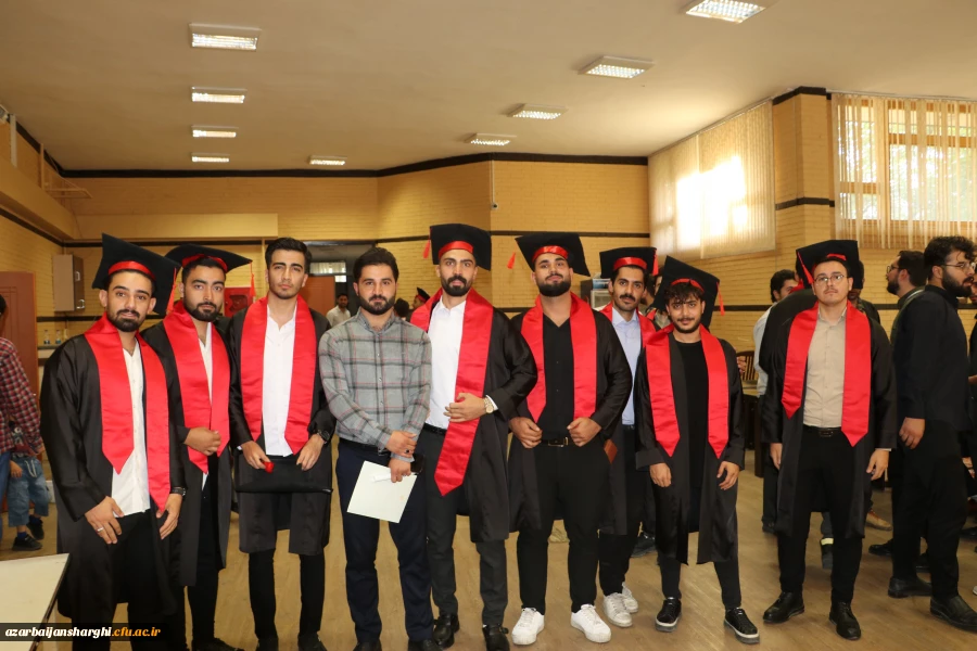تصاویر جشن دانش آموختگی ورودی ۹۹ دانشجویان دانشگاه فرهنگیان آذربایجان شرقی 38