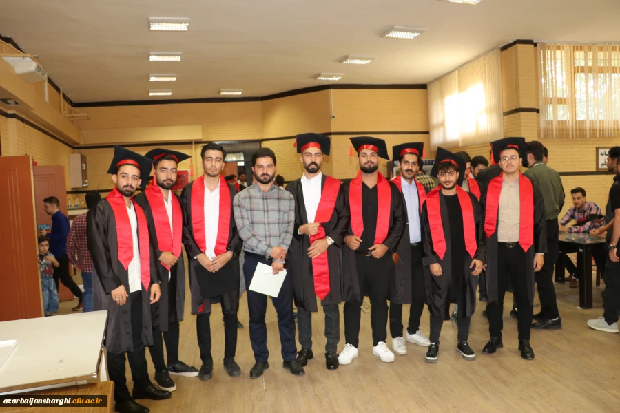 تصاویر جشن دانش آموختگی ورودی ۹۹ دانشجویان دانشگاه فرهنگیان آذربایجان شرقی 39