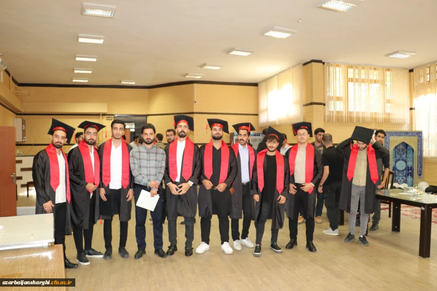 تصاویر جشن دانش آموختگی ورودی ۹۹ دانشجویان دانشگاه فرهنگیان آذربایجان شرقی 41
