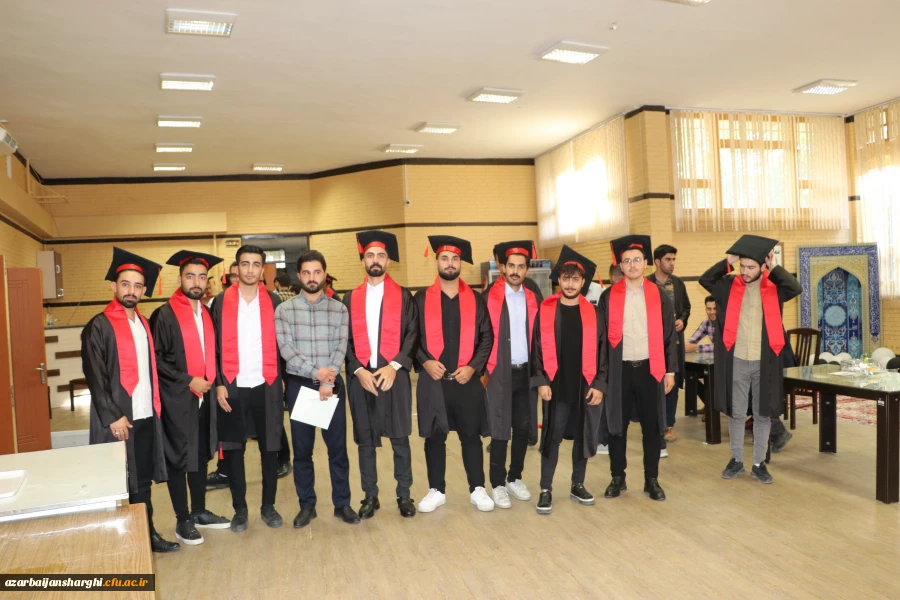 تصاویر جشن دانش آموختگی ورودی ۹۹ دانشجویان دانشگاه فرهنگیان آذربایجان شرقی 42