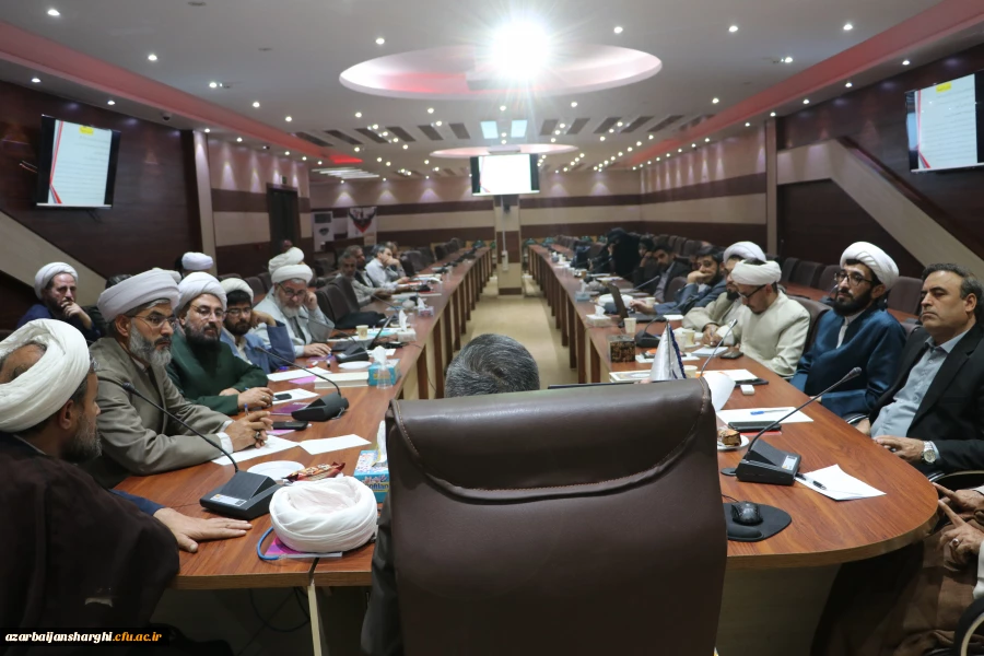 بزگزاری کارگاه آموزشی طرح تحول دروس معارف اسلامی(مبانی نظری اسلام) در دانشگاه فرهنگیان آذربایجان شرقی  5