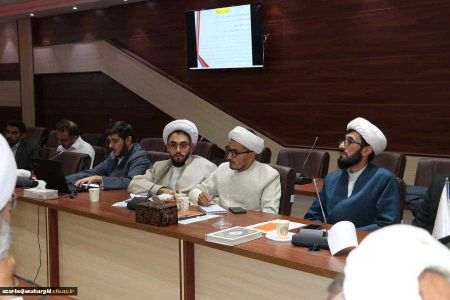 بزگزاری کارگاه آموزشی طرح تحول دروس معارف اسلامی(مبانی نظری اسلام) در دانشگاه فرهنگیان آذربایجان شرقی  8