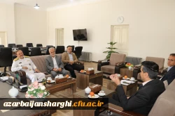 دیدار مدیرکل حفظ ونشر ارزش های دفاع مقدس با رئیس دانشگاه فرهنگیان آذربایجان شرقی  4