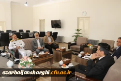 دیدار مدیرکل حفظ ونشر ارزش های دفاع مقدس با رئیس دانشگاه فرهنگیان آذربایجان شرقی  5