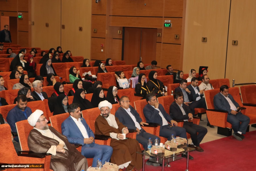 تصاویر جشن دانش آموختگی ورودی ۹۹ دانشجویان دانشگاه فرهنگیان آذربایجان شرقی 57