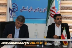 بازدید ملخاصی مدیر امور مدارس وابسته و کارورزی دانشگاه فرهنگیان از مدیریت استانی آذربایجان شرقی 6