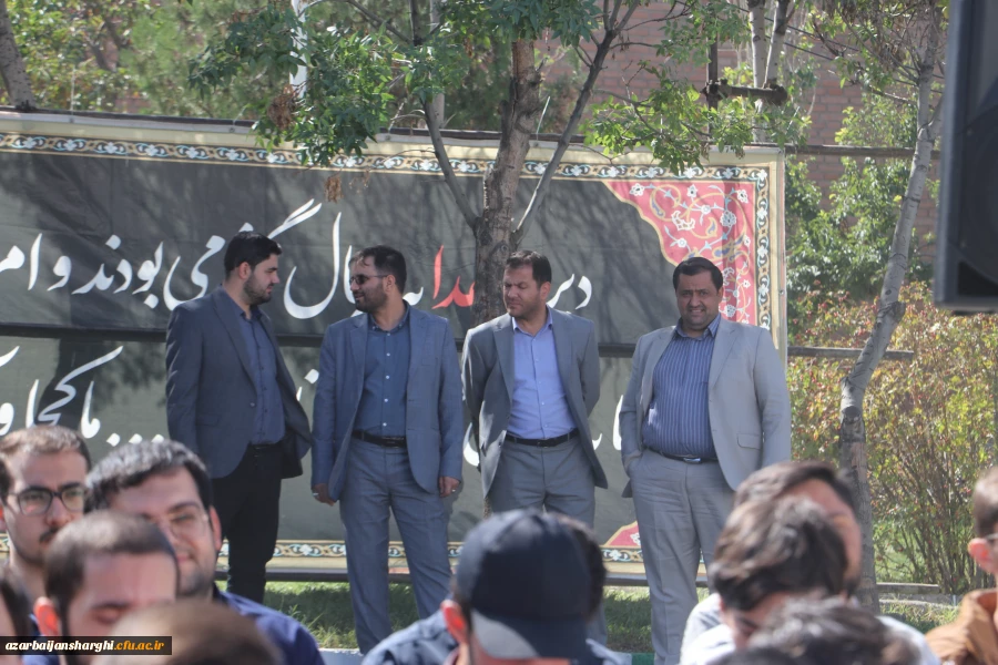 آیین افتتاح یادمان شهید گمنام دانشگاه فرهنگیان استان آذربایجان شرقی 9