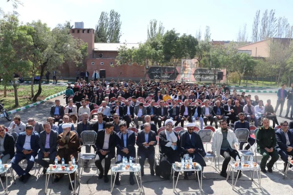 آیین افتتاح یادمان شهید گمنام دانشگاه فرهنگیان استان آذربایجان شرقی 6