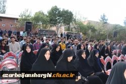 آیین افتتاح یادمان شهید گمنام دانشگاه فرهنگیان استان آذربایجان شرقی 12