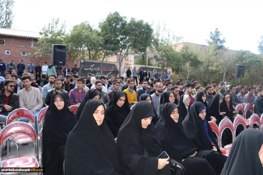 آیین افتتاح یادمان شهید گمنام دانشگاه فرهنگیان استان آذربایجان شرقی 12