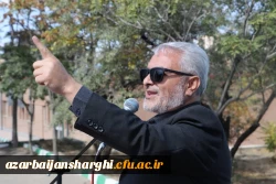 آیین افتتاح یادمان شهید گمنام دانشگاه فرهنگیان استان آذربایجان شرقی 13