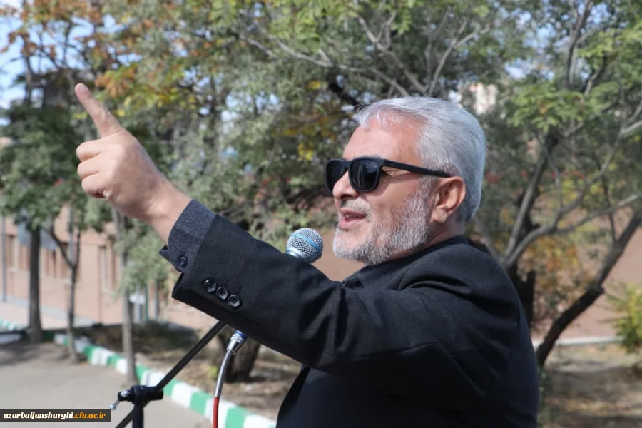 آیین افتتاح یادمان شهید گمنام دانشگاه فرهنگیان استان آذربایجان شرقی 13
