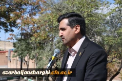 آیین افتتاح یادمان شهید گمنام دانشگاه فرهنگیان استان آذربایجان شرقی 14