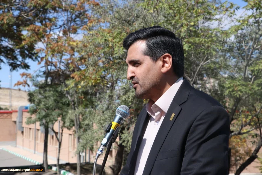 آیین افتتاح یادمان شهید گمنام دانشگاه فرهنگیان استان آذربایجان شرقی 14