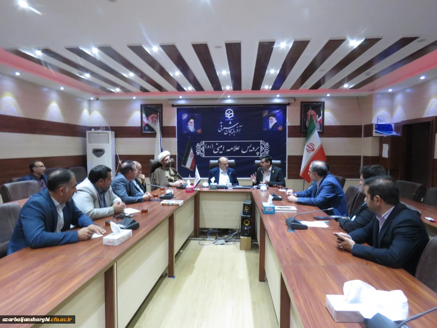 حضور دکتر منادی رئیس کمیسیون آموزش و تحقیقات مجلس شورای اسلامی در دانشگاه فرهنگیان استان آذربایجان شرقی 7