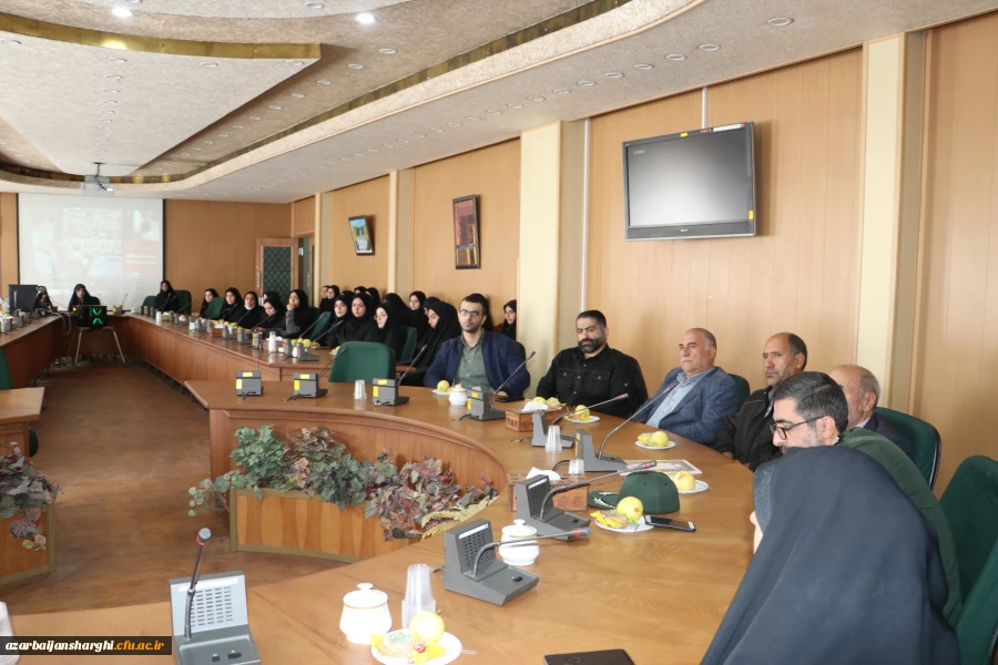 برنامه گرامیداشت هفته دفاع مقدس در دانشگاه فرهنگیان استان ردیس فاطمه الزهرا تبریز  3