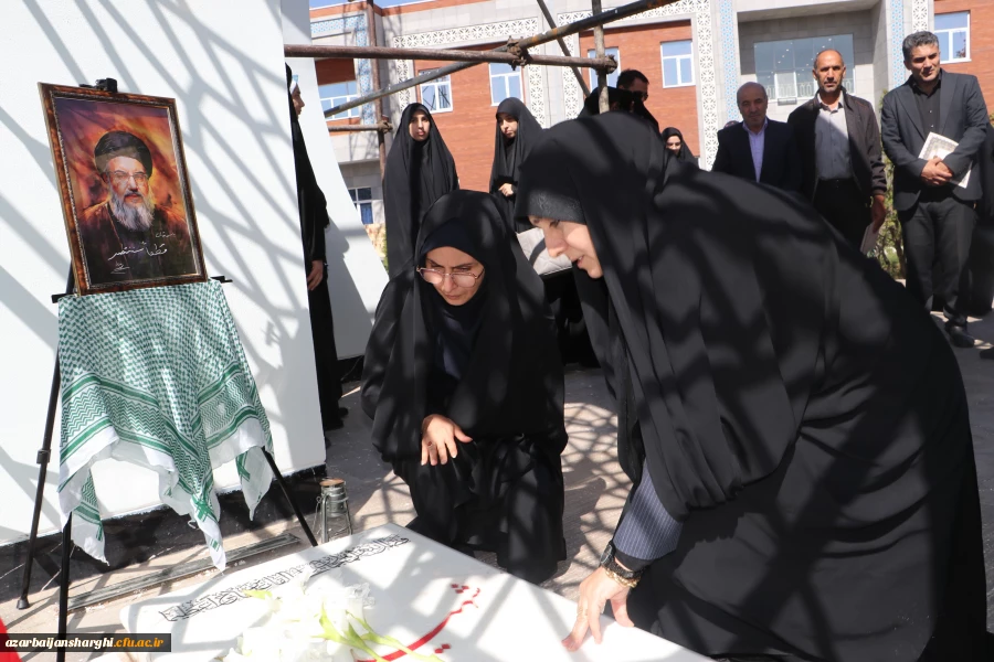 برنامه گرامیداشت هفته دفاع مقدس در دانشگاه فرهنگیان استان ردیس فاطمه الزهرا تبریز  8