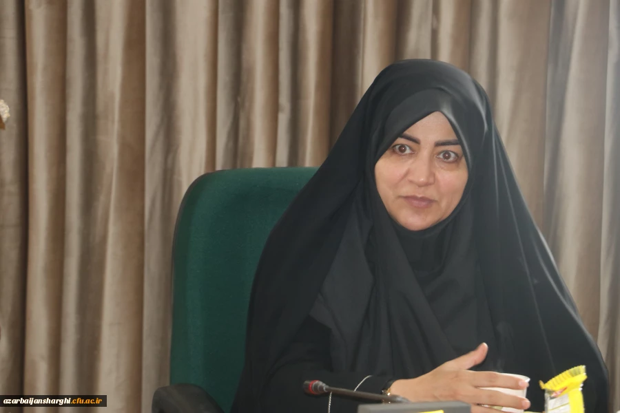 برنامه گرامیداشت هفته دفاع مقدس در دانشگاه فرهنگیان استان ردیس فاطمه الزهرا تبریز  16