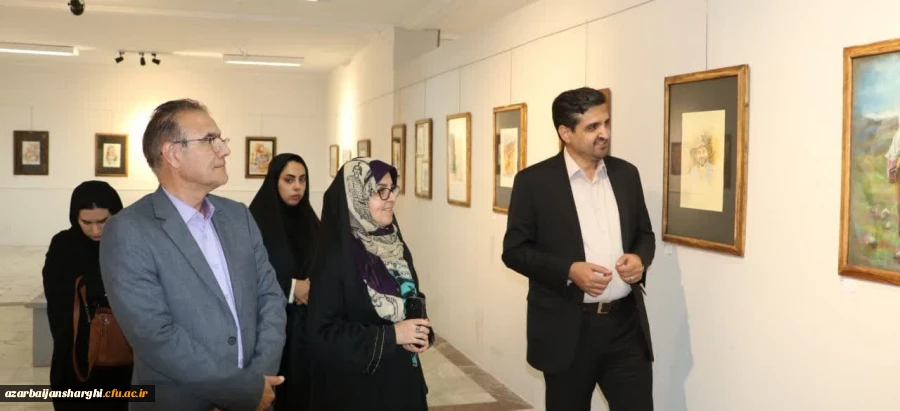 برگزاری نمایشگاه آثار هنری در استان آذربایجان شرقی 2