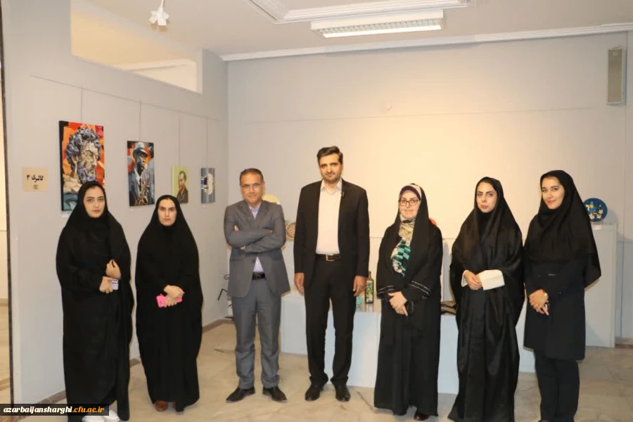 برگزاری نمایشگاه آثار هنری در استان آذربایجان شرقی 4