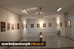 برگزاری نمایشگاه آثار هنری در استان آذربایجان شرقی 9
