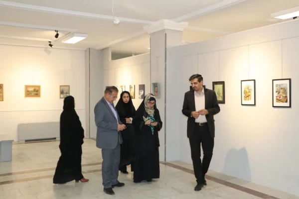 برگزاری نمایشگاه آثار هنری در استان آذربایجان شرقی 11
