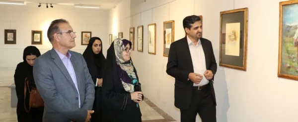 برگزاری نمایشگاه آثار هنری در استان آذربایجان شرقی 12