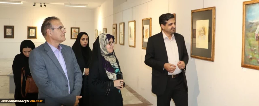 برگزاری نمایشگاه آثار هنری در استان آذربایجان شرقی 12