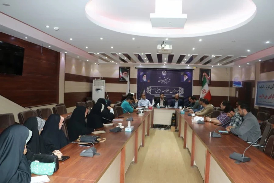 جلسه هماهنگی برگزاری اولین اجلاسیه شهدای دانشجو معلم دانشگاه فرهنگیان استان آذربایجان شرقی 14