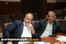 نشست صمیمی و هم اندیشی اعضای هیأت علمی با ریاست دانشگاه فرهنگیان آذربایجان شرقی  11