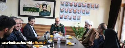 برگزاری جلسه هماهنگی اولین اجلاسیه شهدای دانشجو معلم دانشگاه فرهنگیان استان آذربایجان شرقی