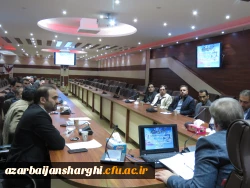 نشست بصیرتی  اساتید دانشگاه فرهنگیان آذربایجان شرقی با عنوان راهبرد سنجی، منازعه هیبریدی ناتوی مقاومت اسلامی با ناتوی غربی 5