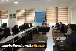 برگزاری جلسه هفته پژوهش در دانشگاه فرهنگیان استان آذربایجان شرقی 4