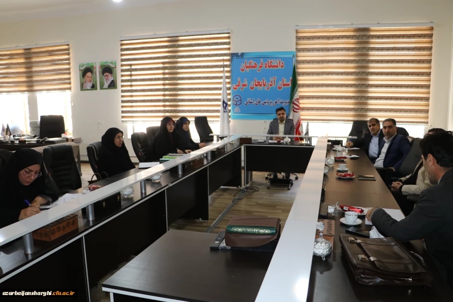 برگزاری جلسه هفته پژوهش در دانشگاه فرهنگیان استان آذربایجان شرقی 6