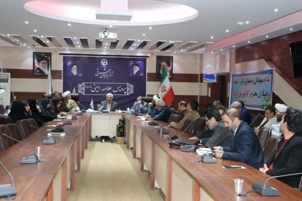 نشست علمی و هم اندیشی مواجهه با چالش تمدنی اسرائیل از منظر امام موسی صدردر آذربایجان شرقی 11