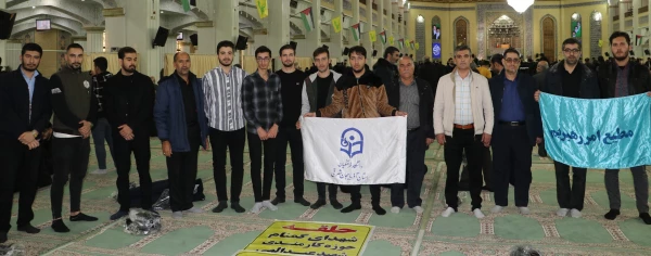 حضور درهمایش بزرگ حلقه های صالحین بسیج درمصلای تبریز 2